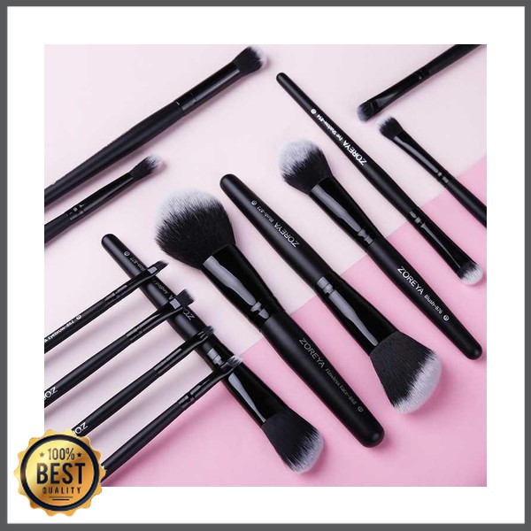 TG-Ak078 Zoreya Brush Make Up 15 Set dengan Pouch - ZZ15