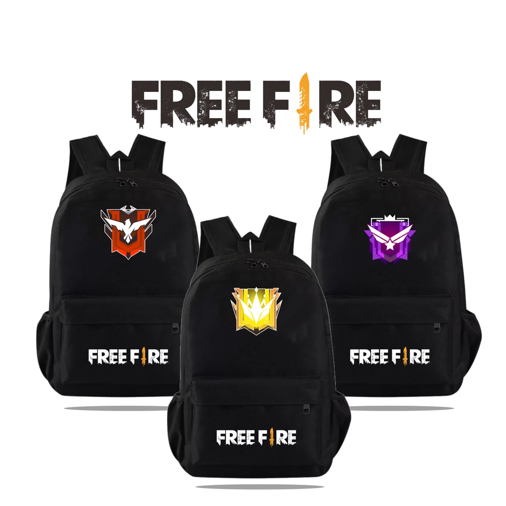 PVJ Tas FF Anak Laki Laki Sekolah SD Game Free Fire