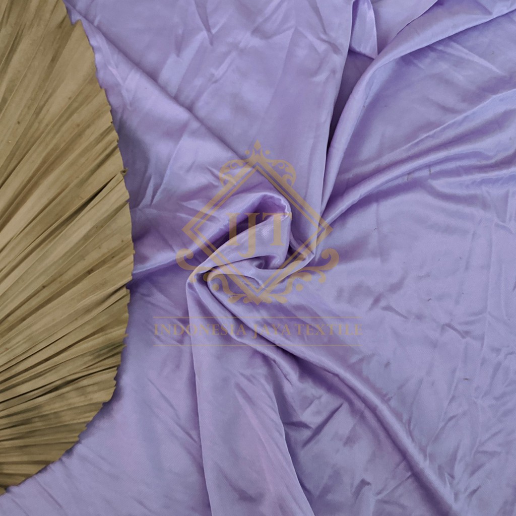 (HARGA PER METER) KAIN DEKORASI, FILAMIN, ABUTAI, KAIN DEKOR, HAIKIT, HYGET (WARNA 1)-Ungu Muda