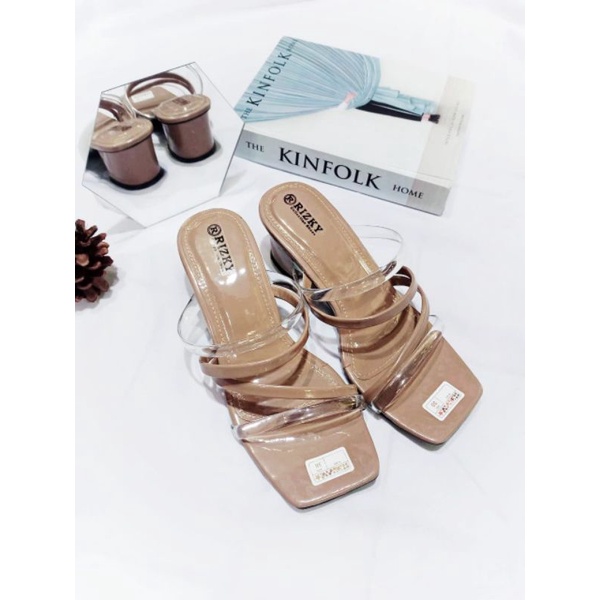 Sandal Wedges hak tahu/Sandal Wedges wanita