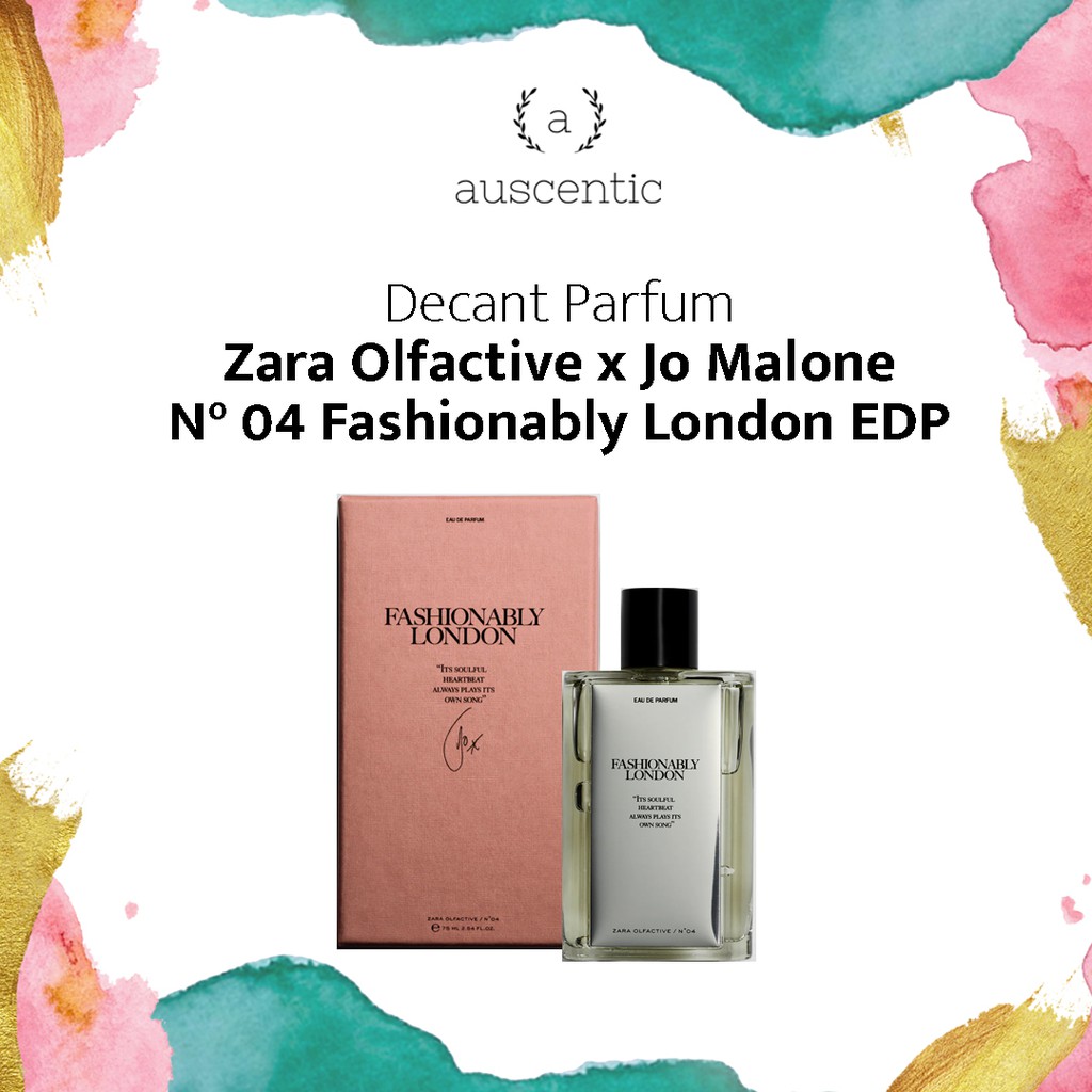 Decant Original Zara × Jo Malone Fashionably London EDP