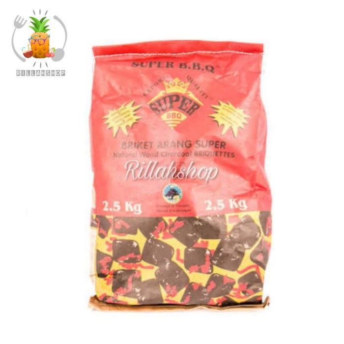 

Super BBQ Briket Arang Super (2,5Kg)