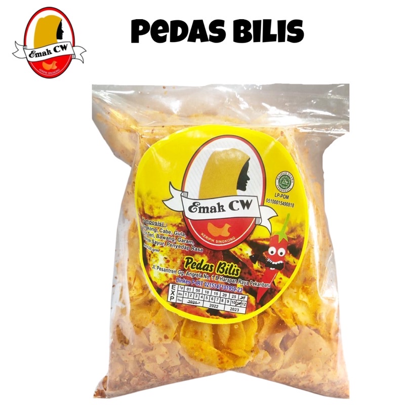 

Emak Cw - Snack Singkong Pedas Bilis 200g