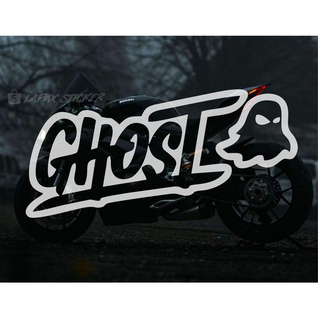 stiker cutting ghost stiker murah viral keren