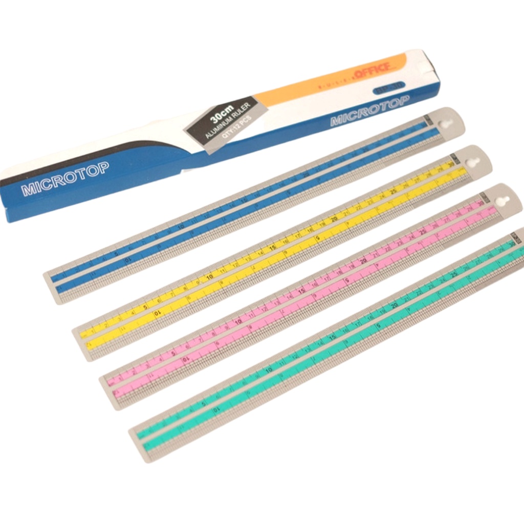 

HD Penggaris Alumunium 30cm / Garisan / Pengaris 30cm