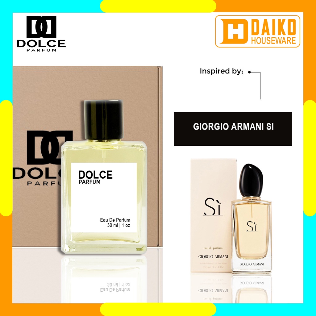 Parfum Armani Si Women - Inspired Perfume Wanita Wangi Chypre Fruity Soft Tahan Lama