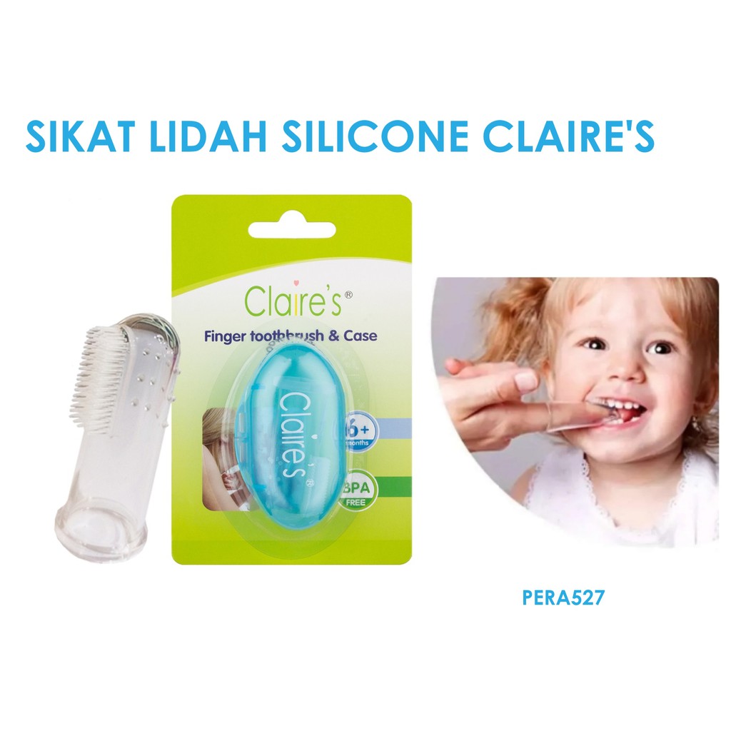 PERA527 SIKAT LIDAH CLAIRE'S PEMBERSIH LIDAH WITH CASE FFT01