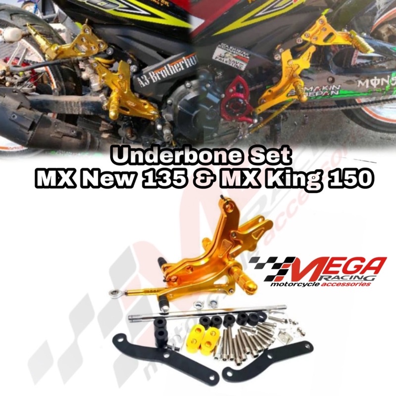 Underbone Mx New 135, Mx King 150 Foot Step Underbone Jupiter Mx New 135,MX King 150