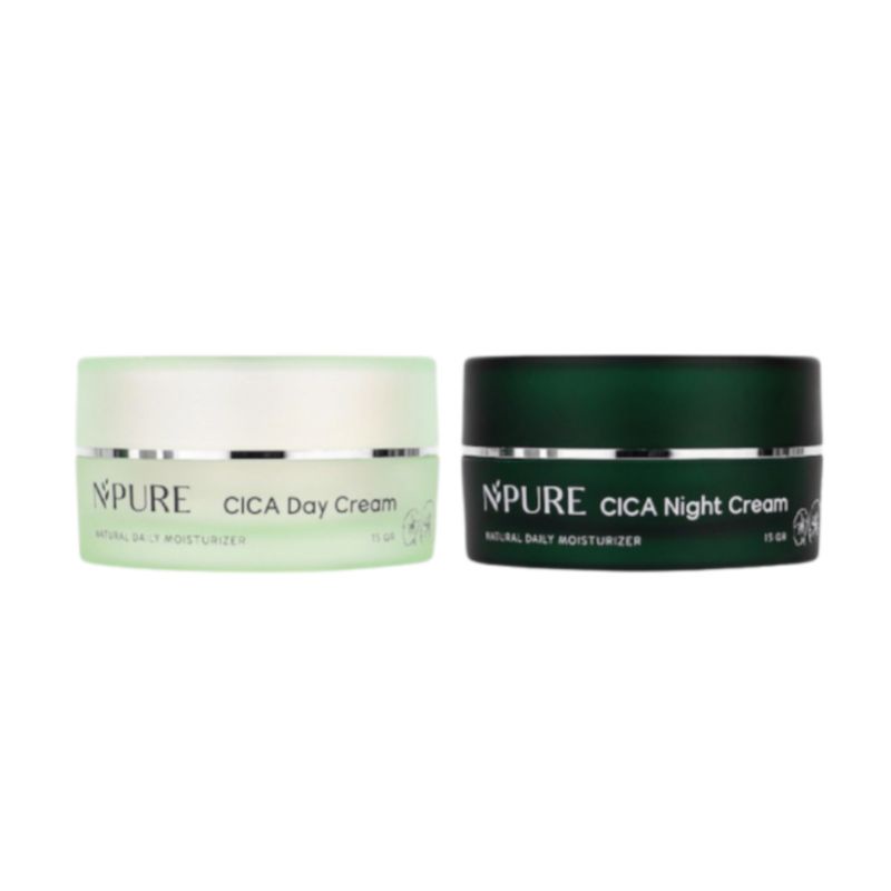 NPURE CICA Day &amp; Night Cream Moisturizer 15gr