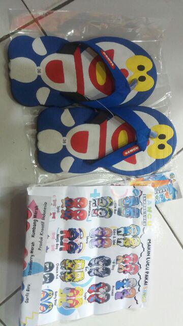 Sancu Doraemon 1kg Muat 5psg (untuk Semua Ukuran Dan Karakter)