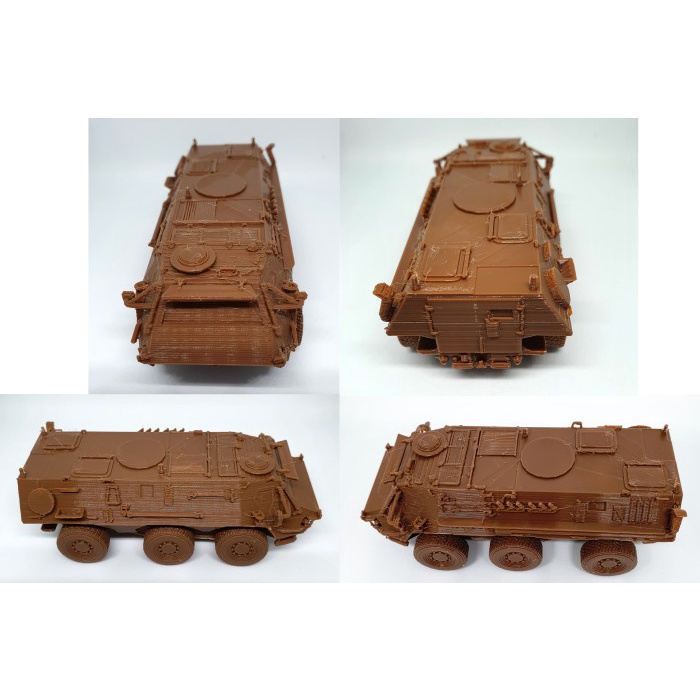 COD Apc Fuchs Scale 72 3D Printed Tank Diecast Militer BERKUALITAS