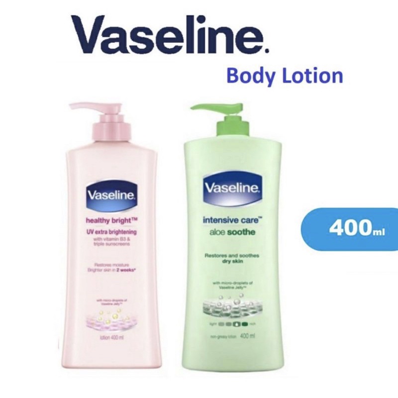 Vaseline hand body lotion 400ml