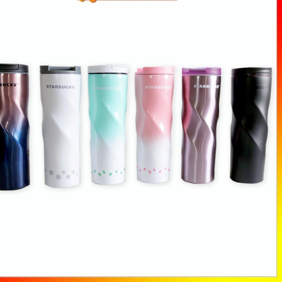 SKT Starbucks Tumbler  Original Stainless Steel STYLISH Tumbler Starbucks Ulir ..