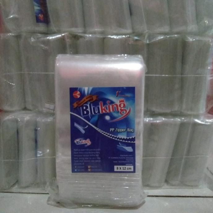 Plastik klip pp bening 8x12 tebal 50micron