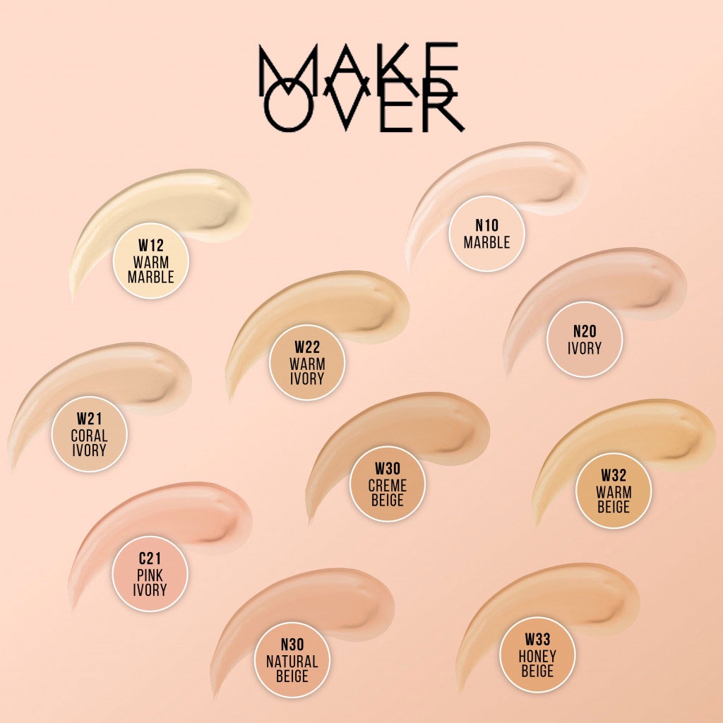 MAKE OVER Powerstay Weightless Liquid Foundation