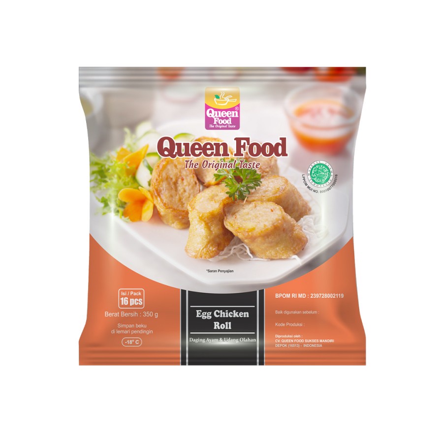 

Chicken Egg Roll daging ayam Queen Food