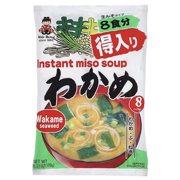 

PROMO SPESIAL - MIYASAKA INSTANT MISO SOUP - WAKAME - SUP MISO INSTANT IMPORT JAPAN