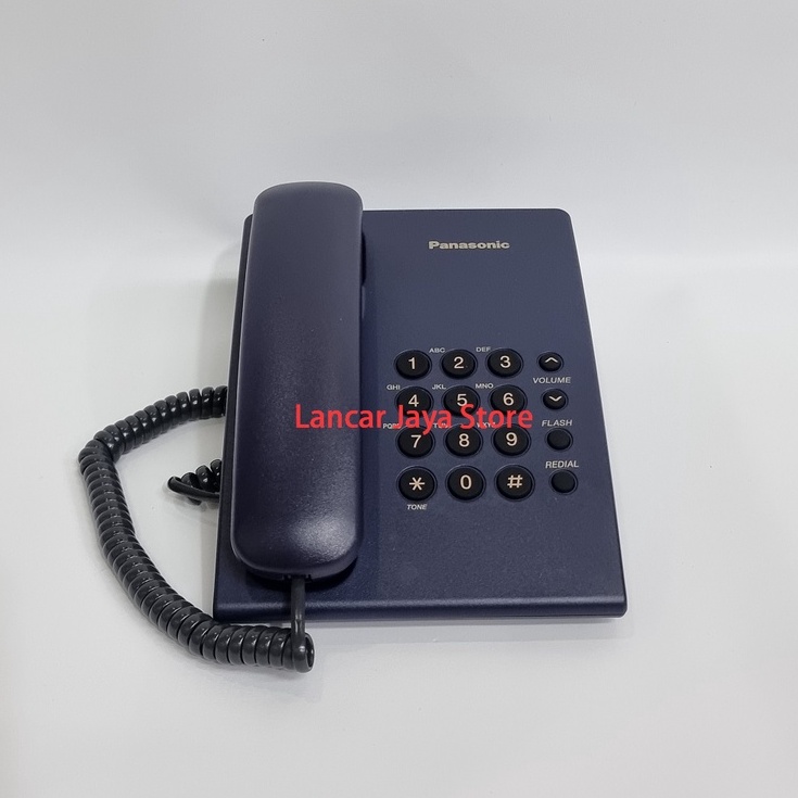 Telepon Kantor Rumah KX-TS500 Telepon Kabel Panasonic KXTS500