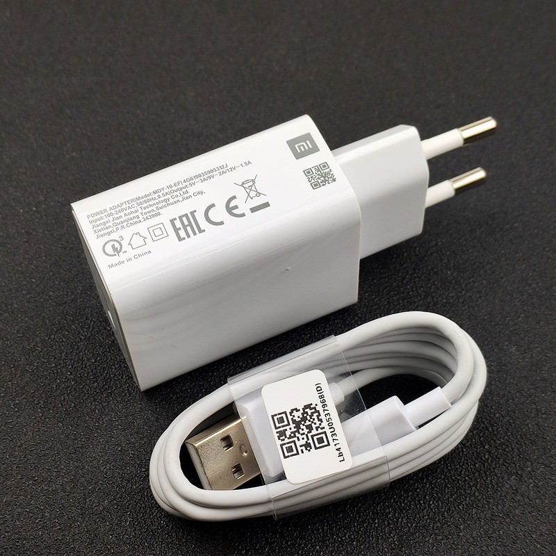 Charger Xiaomi Fast Charging Mi Travel Charger Adapter Micro USB