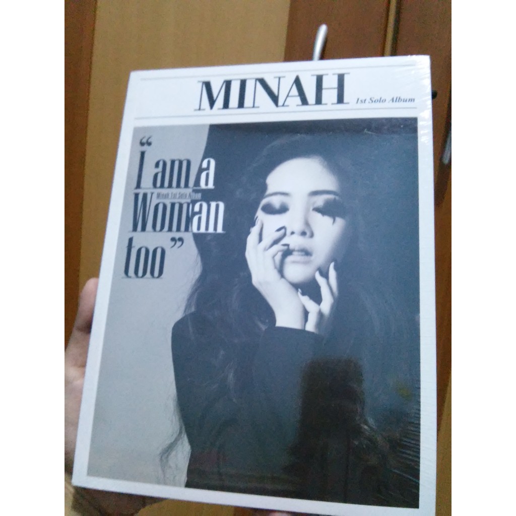 MINAH - I AM A WOMAN TOO ALBUM +POSTER