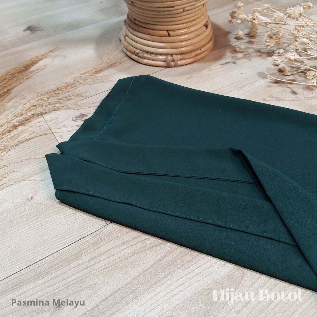 Pasmina Instant Malay Kerudung Pastan Melayu Pasmina Turki Hijab Instan Melayu Pashmina Malaysia Ceruty Babydol-Botol