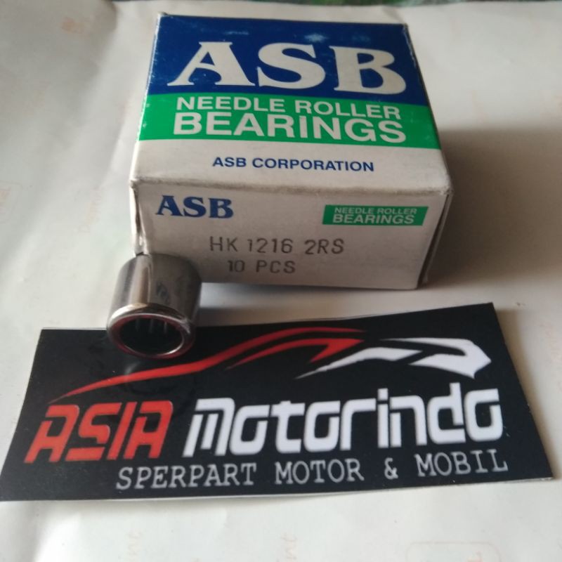 bearing HK 1216 2RS needle bearing HK 1216 ASB Bering bambu needle HK 1216 ASB ukuran 12x18x16mm