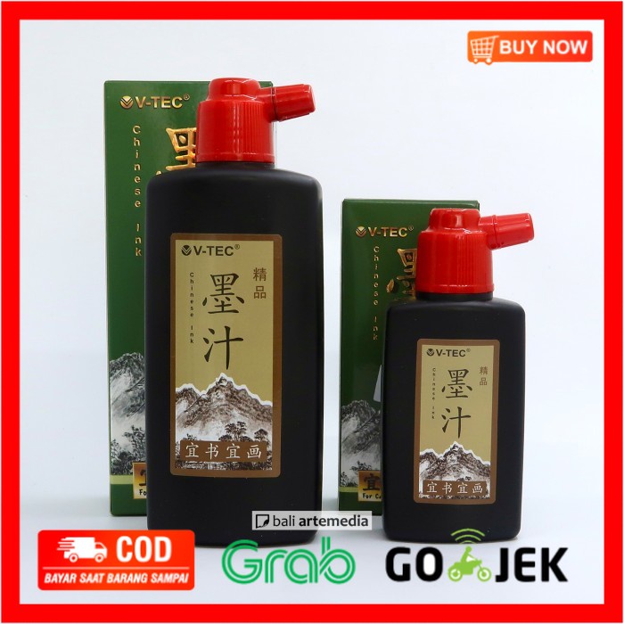 

(BISA COD) V-tec - Chinese Ink For Calligraphy and Painting - 100ml