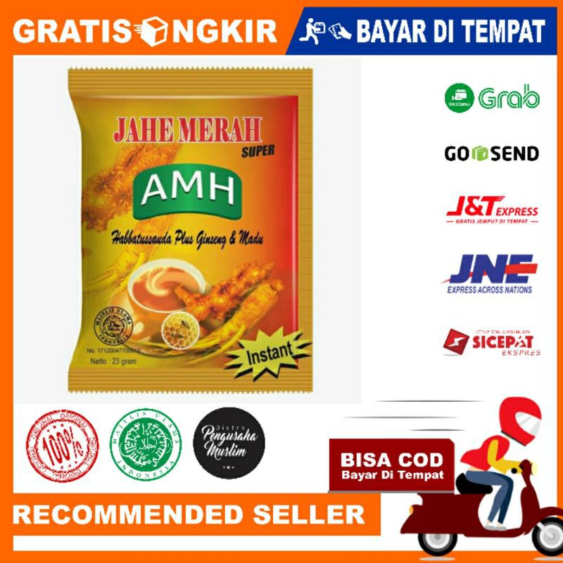 Jahe Merah Amanah Super amh ORIGINAL