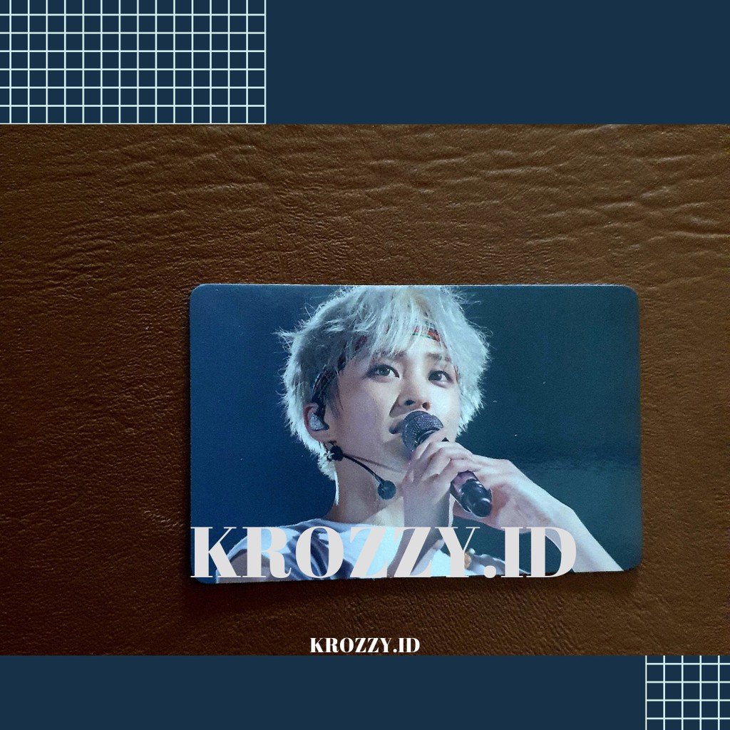 [READY STOCK] XIUMIN EXO CBX CONCERT MAGICAL CIRCUS JAPAN TOUR 2018 Official Photocard BLCK