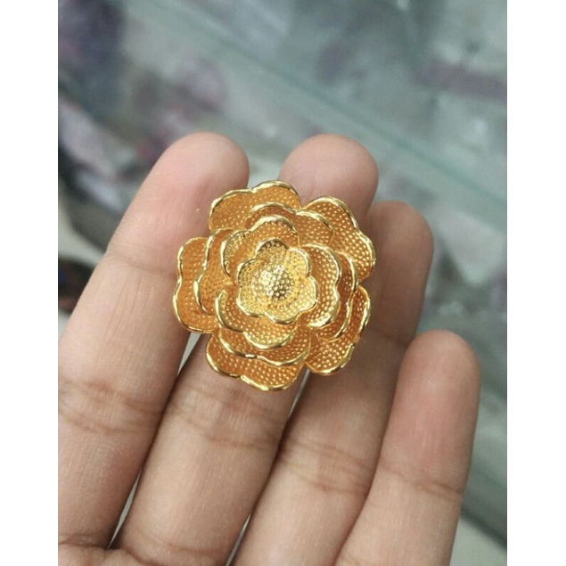 Cincin Bunga Kendari Dubai. yaxiya .perhiasan wanita-B