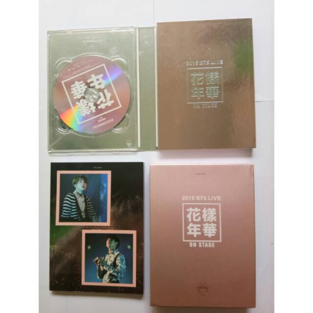 RESERVED [SANGAT RARE] DVD BTS HYYH ON STAGE 2015 WITH JUNGKOOK PHOTOCARD ALBUM BTS