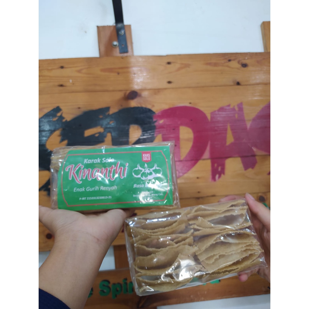 

KARAK KINANTHI - KARAK MENTAH - KEMASAN ECER - 140GRAM/PCS - Siap Goreng tidak perlu dijemur