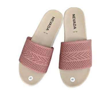 Invincible Sandal Wanita Nevada Selop Rajut Import Teremurah