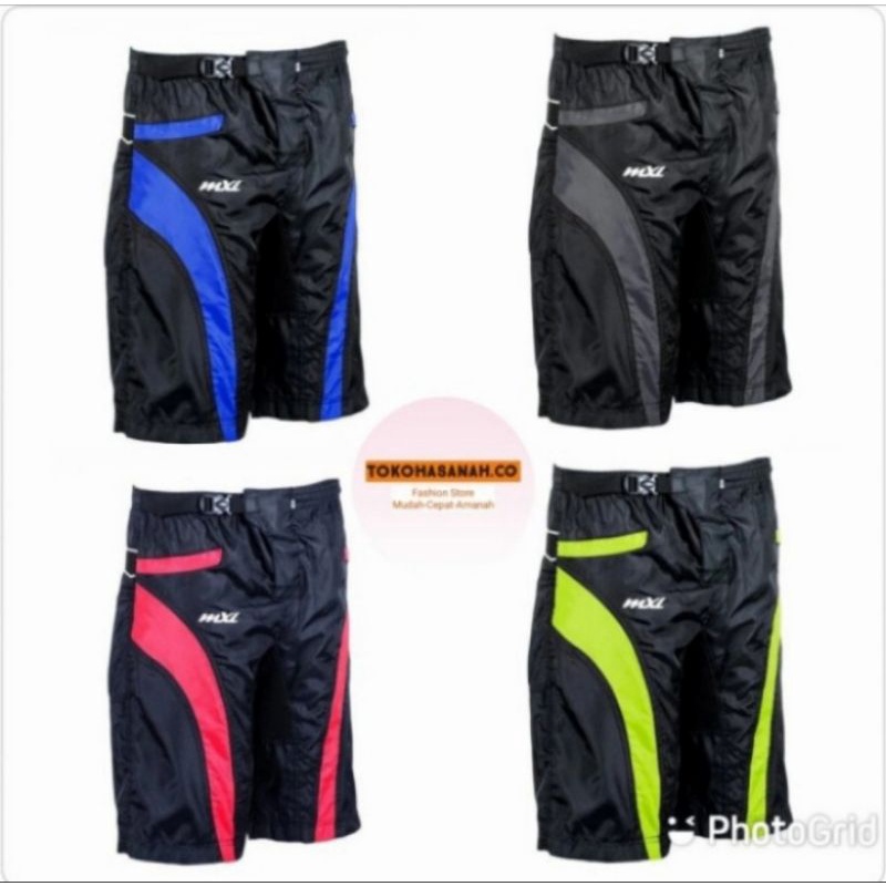 BIG SIZE JUMBO Celana Sepeda Pendek Downhill Pria Wanita Padding Busa Clana Jersey Bawahan Olahraga 