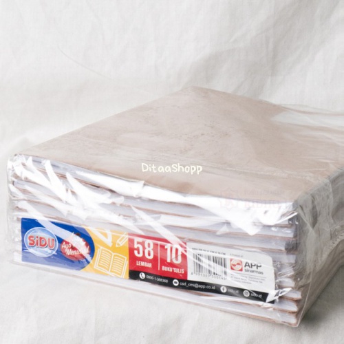 

Buku Tulis Sinar Dunia / Sidu Isi 58 Lembar Sudah Disampul (21 Cm X 16 037