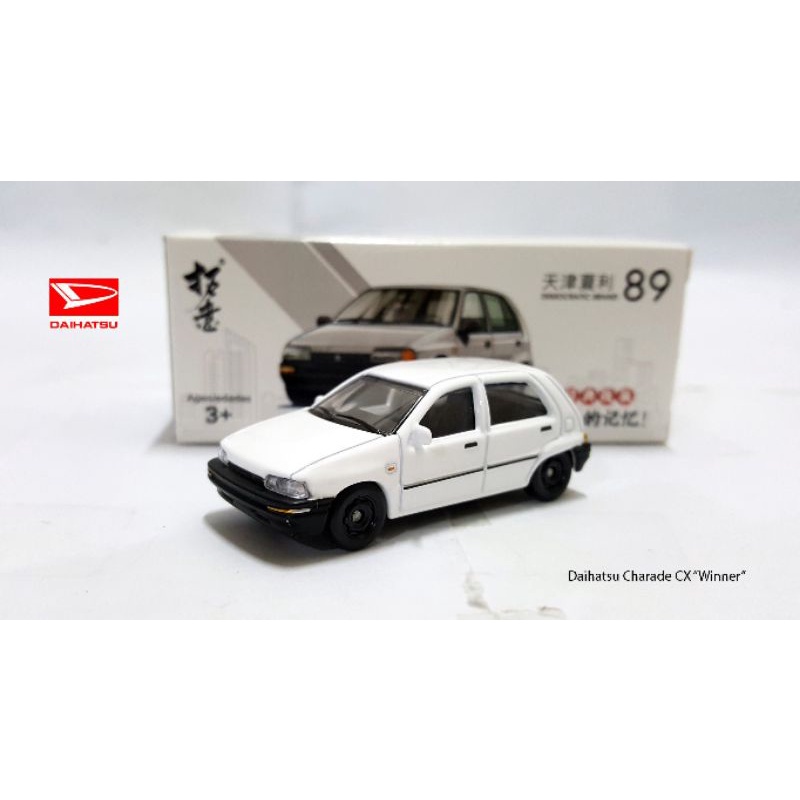 Miniatur diecast 1/64 Daihatsu Charade Winner by Xcartoys, Democratic brand