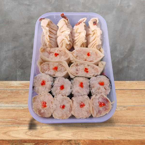 

Frozen Food / Dimsum Beku / Varian 4 Rasa 16 pcs