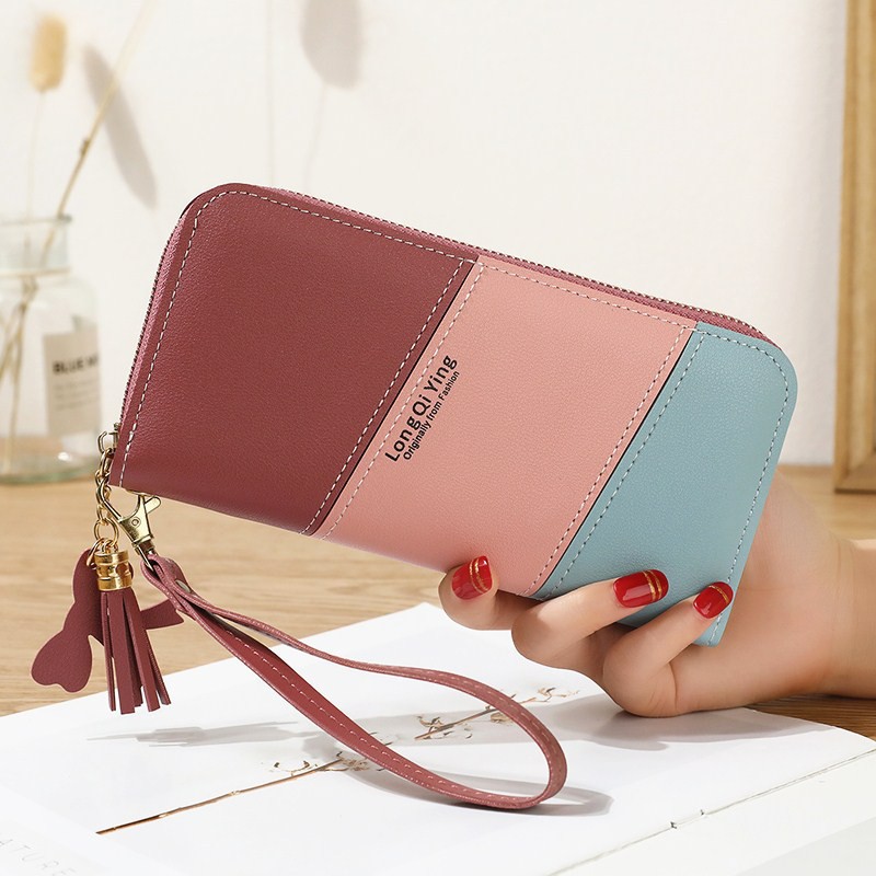 Dompet Panjang Resteting Wanita Free Gantungan Dompet Panjang Import Real Pict