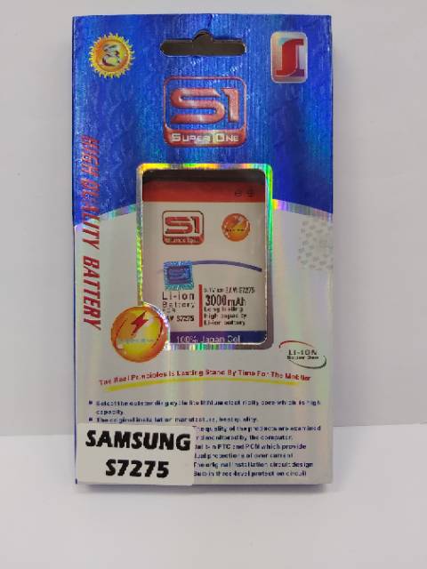 BATERAI/BATRE  SAMSUNG S7275 / GALAXY V/ DOUBLE  POWER S-ONE