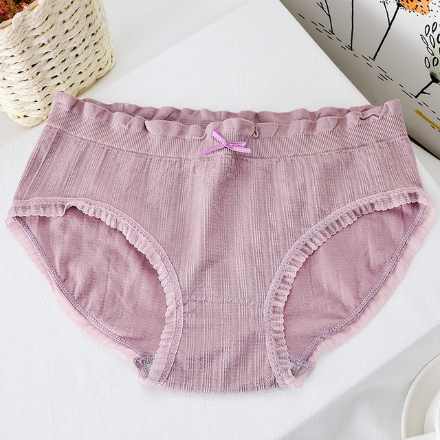 Honesty-138 Celana Dalam Fashion Wanita Undies CD Kolor Bahan Katun Pita Import