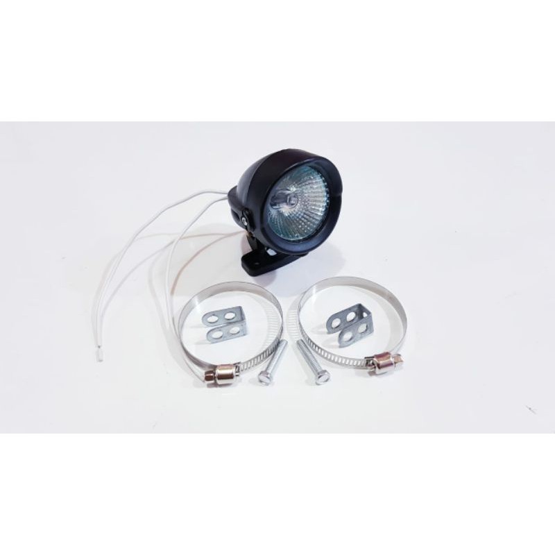 LAMPU TEMBAK/LAMPU SOROT MODEL KODOK PAKAI BOLAM H3 TERANG UMIVERSAL BISA MOTOR/MOBIL 12 VOLT