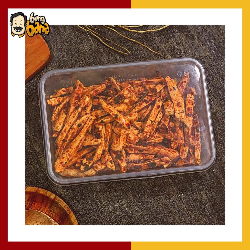 Basreng Stik Daun Jeruk Pedas Cikruh Kemasan Thinwall / Kemasan Box (Free Sendok)-4