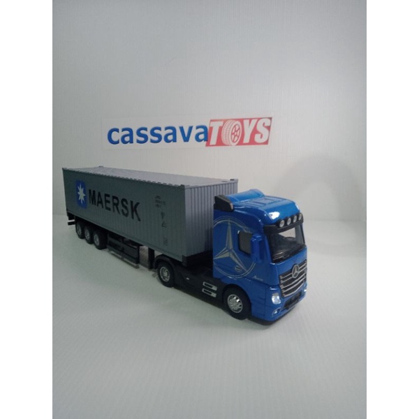 Diecast truck Container MAERS  Mercedes