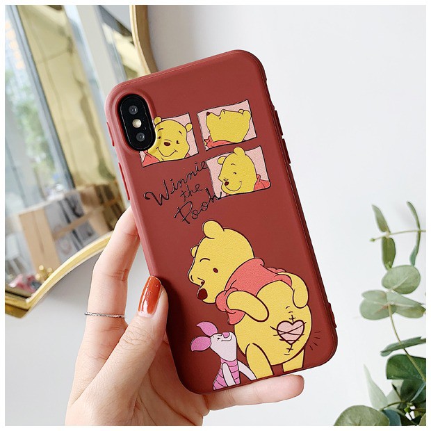 Pooh Softcase Printing candy case oppo a71 f1s f1 plus f9 a83 f11 pro f7 f5 redmi 5a j6 plus m20