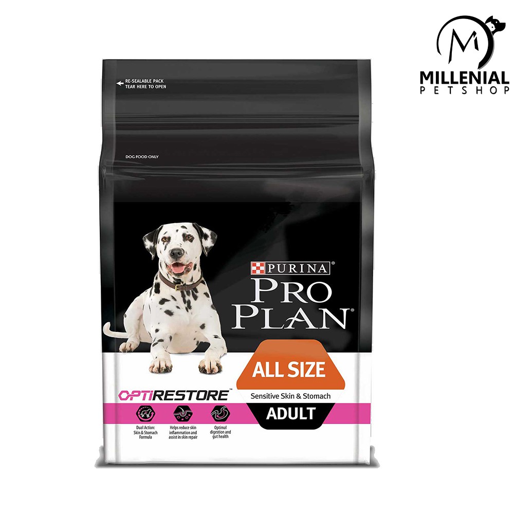 Makanan Anjing Proplan sensitive skin &amp; stomach 2.5 kg pro plan 2.5 kg