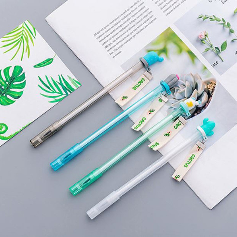 pen gel kaktus fresh cactus ribbon gel ballpoint (4B3) spe069