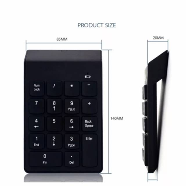 Numeric Keypad Wireless Super Slim