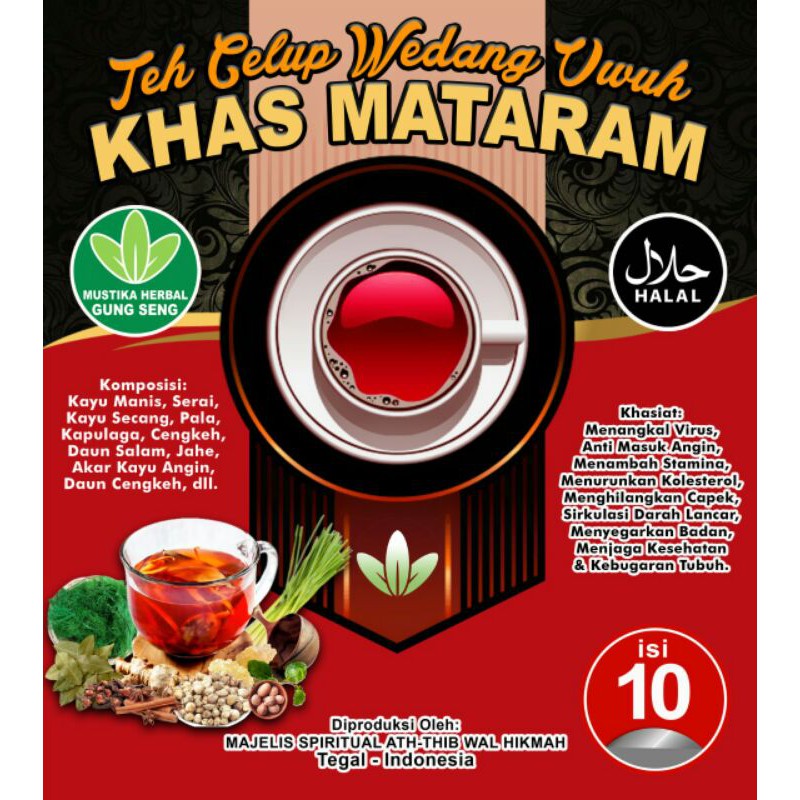 

wedang uwuh kesehatan khas mataram
