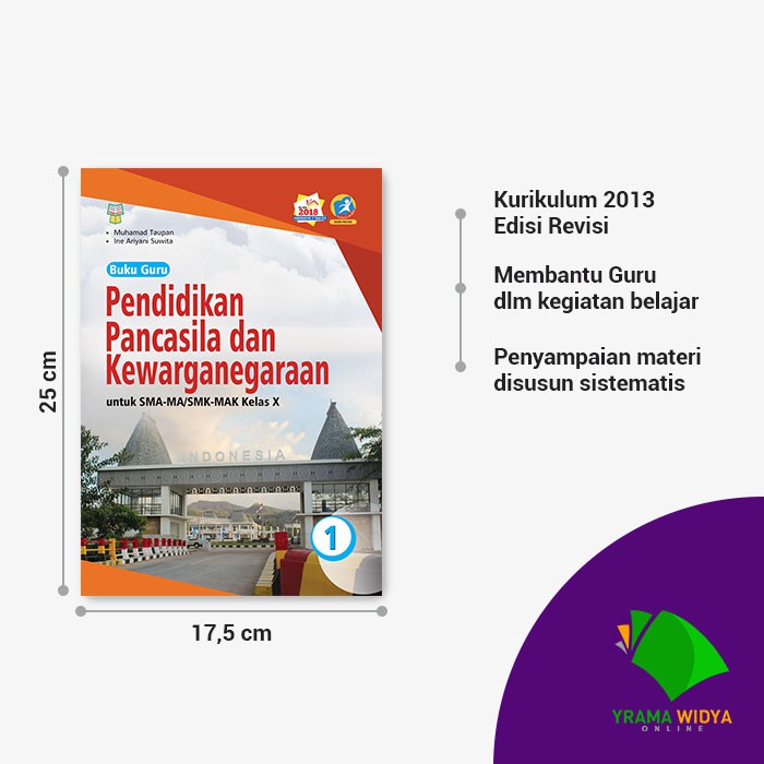 Yrama Widya - Buku Guru PPKn untuk SMA-MA/SMK-MA Kelas X