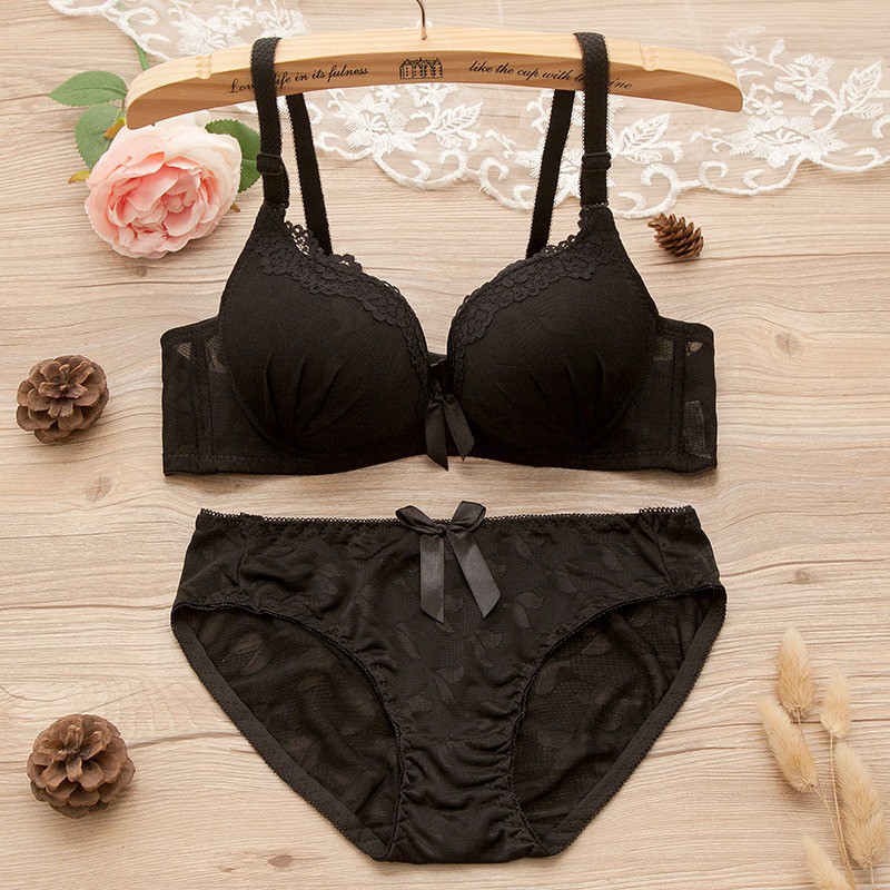 Set Bra / BH cewek wanita import korea seksi renda KR014 premium SANGAT ELEGANT dan NYAMAN DIPAKAI